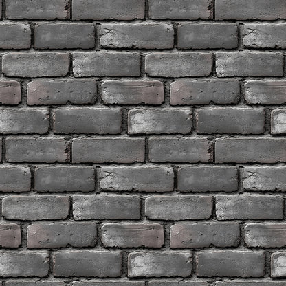 3D-Ziegelfliesen Shadow Grey mit plastischer OberflächePerfekt für minimalistische WandgestaltungenSelbstklebend & PVC-frei – by PCC FoliaConcept