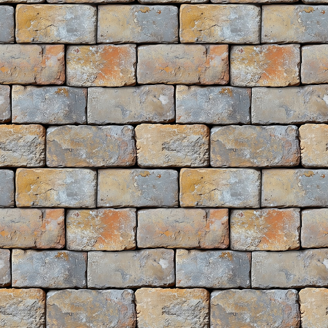 3D-Ziegelfliesen Urban Brick Stone Grey im Used-Look.Perfekt für charakterstarke Wandgestaltung im Industrial Style – by PCC FoliaConcept