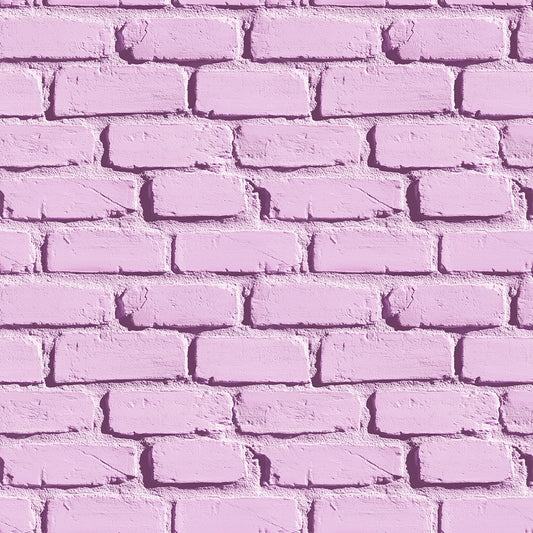 3D-Ziegelfliesen Urban Brick Lavender mit plastischer Struktur und Pastelloptik.Perfekt für moderne Wandgestaltungen mit kreativem Twist – by PCC FoliaConcept