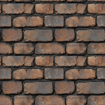 3D-Ziegelfliesen Urban Brick Rusty Red mit TiefenstrukturUrbane Ziegeloptik im Industrial Style für stylische Wände – by PCC FoliaConcept