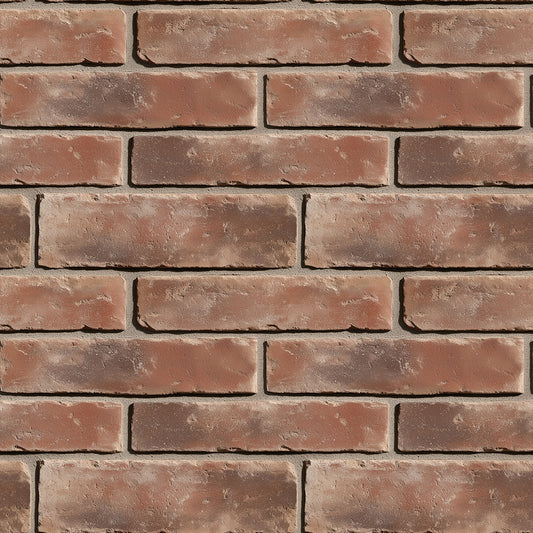 3D-Ziegelfliesen Urban Classic Redstone mit realistischer StrukturPerfekt für Industrial Style Wände – by PCC FoliaConcept