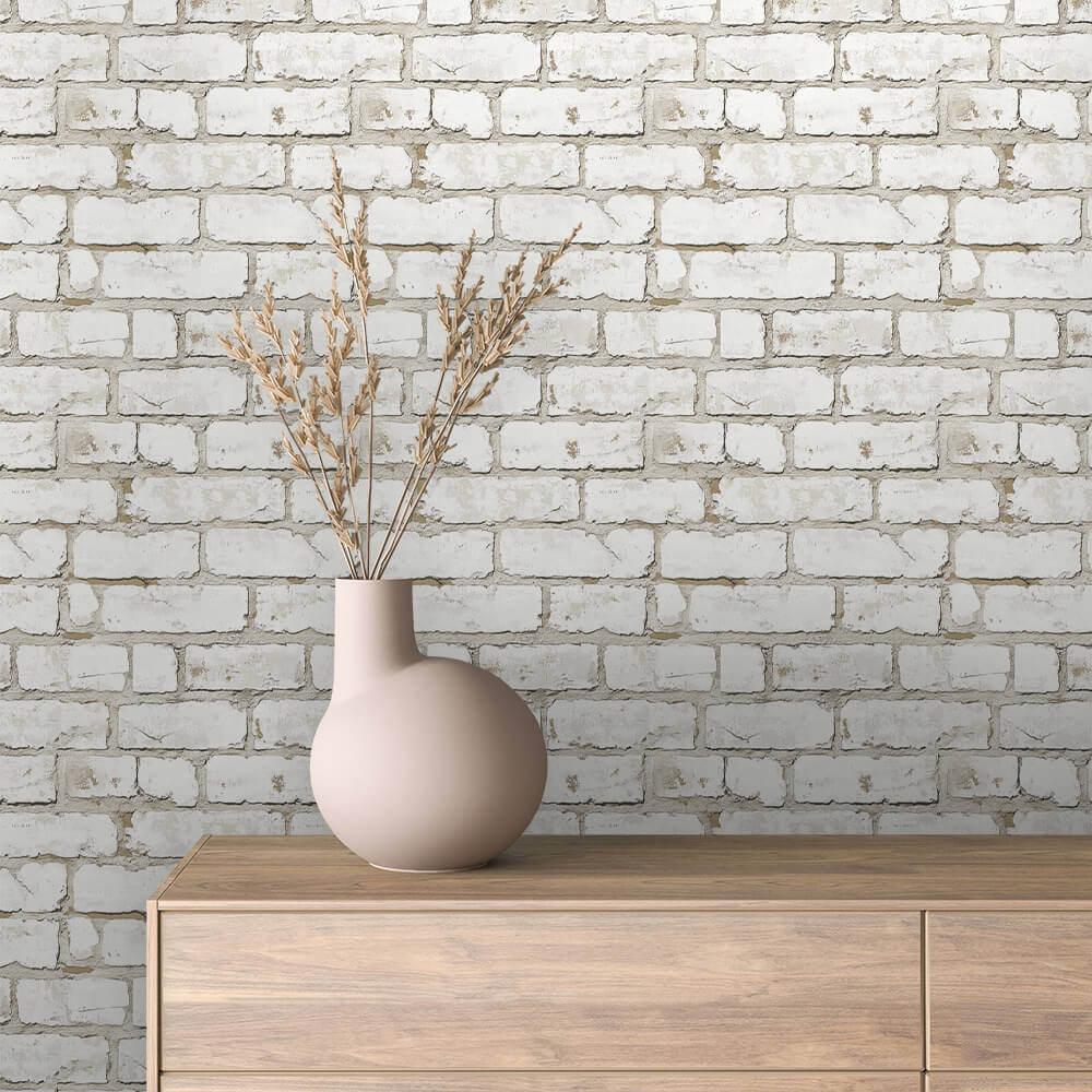  Helle Wandfolie im strukturierten Weiß-Look  Minimalistisch, rustikal & selbstklebend  PVC-frei – PCC FoliaConcept