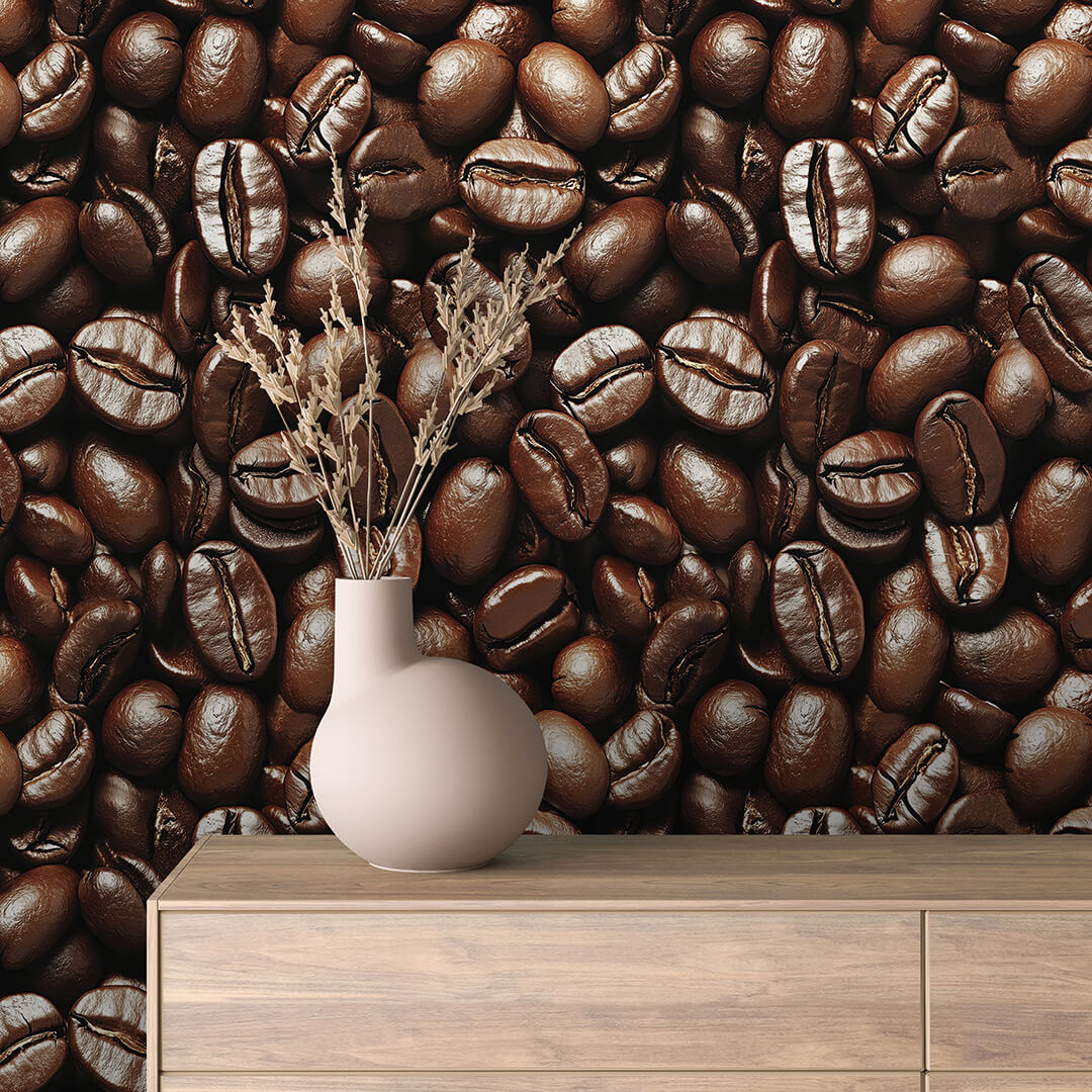 PVC-freie Tapete  schneller Versand▪️Einfach abziehen, aufkleben, fertig! Made in Germany ▪️verleihe deinem Cafés Charakter und Charme