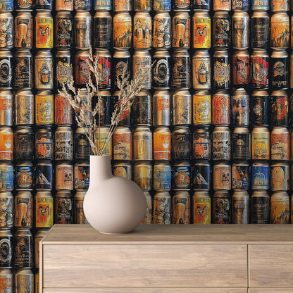 Wanddeko mit Craft-Beer-Look für Bars und urbane Küchen PVC-frei schneller Versand▪️Einfach abziehen, aufkleben, fertig! Made in Germany PCC FoliaConcept 
