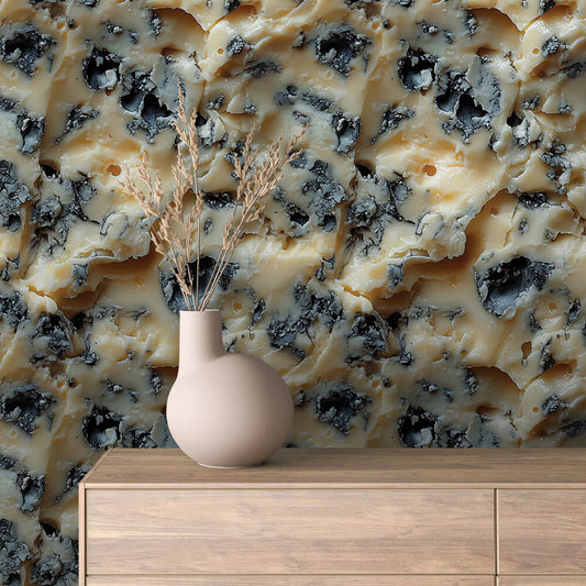 Auffällige Tapete 3D-Effekt für Delis und Weinbars PVC-freie Tapete  schneller Versand▪️Einfach abziehen, aufkleben, fertig! Made in Germany PCC FoliaConcept