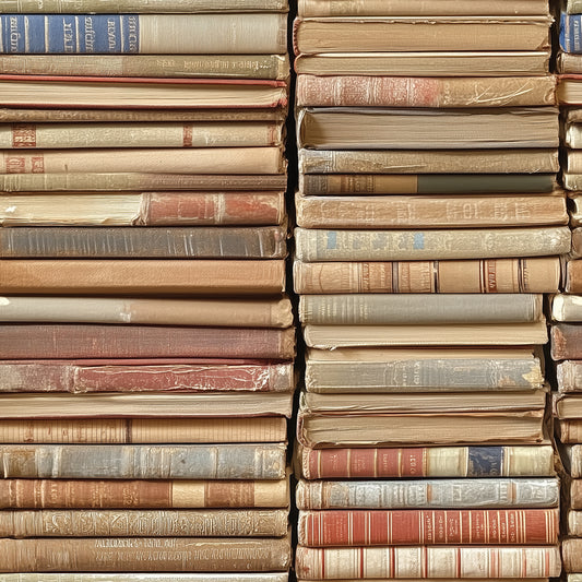 Verbinde Charakter, Wissen und Ästhetik Bibliothekstapete PVC-freie Tapete  schneller Versand▪️Einfach abziehen, aufkleben, fertig! Made in Germany PCC