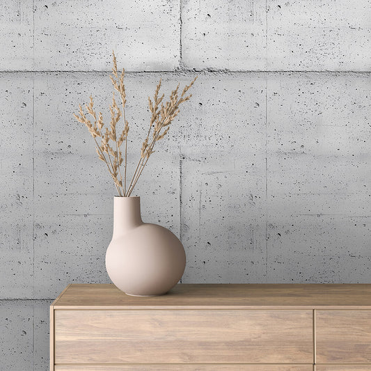 Betontapete im urbanen Loft-Stil  Selbstklebend & abwischbar  PVC-freie Tapete ▪️ Industrial Look, modern & klar  Made in Germany ▪️ FoliaConcept