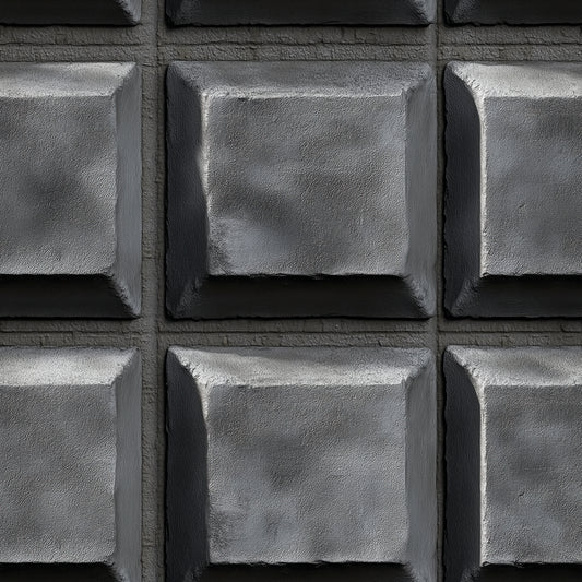 3D-Betontapete mit massiver Quaderstruktur  Selbstklebend & abwischbar  PVC-freie Tapete ▪️ Kraftvoll, urban & modern  Made in Germany ▪️ FoliaConcept