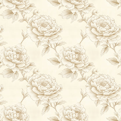 Blumenillustrationen ideal für zeitlose Wohnkonzepte, elegante Schlafzimmer oder helle FlurePVC-freie Tapete  schneller Versand▪️Einfach abziehen, aufkleben, fertig! Made in Germany PCC FoliaConcept