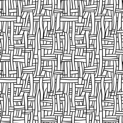 Weiß-Schwarz Geflecht Geometrisch