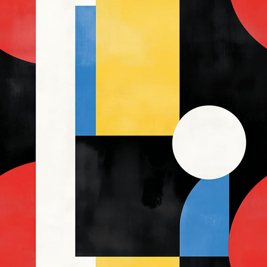 Buntes Modern Art Muster Geometrisch