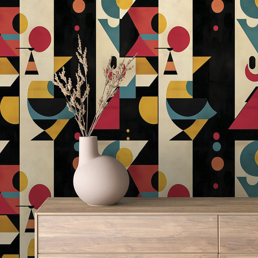 Buntes Geometrisches Muster