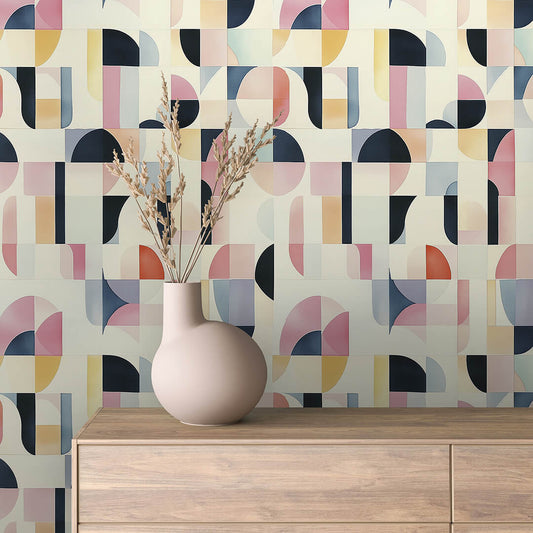 Geometrisch Pastell Formen