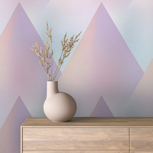 Pastell Dreiecke Geometrisch