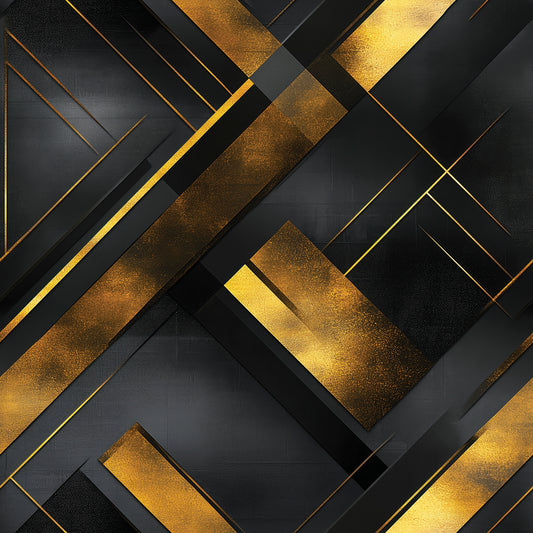 Gold Linien-Design Geometrische