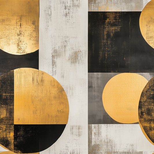 Große Kreise-Design Geometrisch
