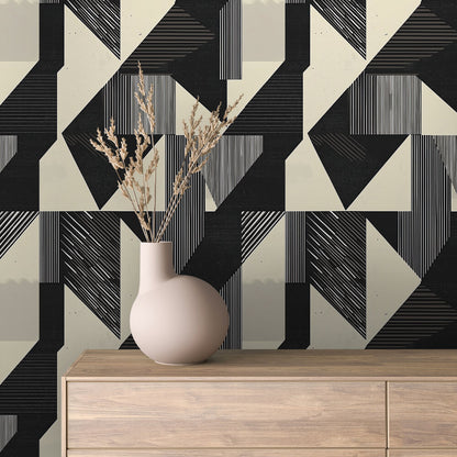 Linien Dreiecke Muster Geometrisch