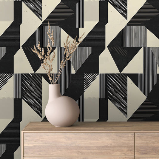 Linien Dreiecke Muster Geometrisch