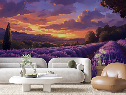 Lavendelabend Landscape
