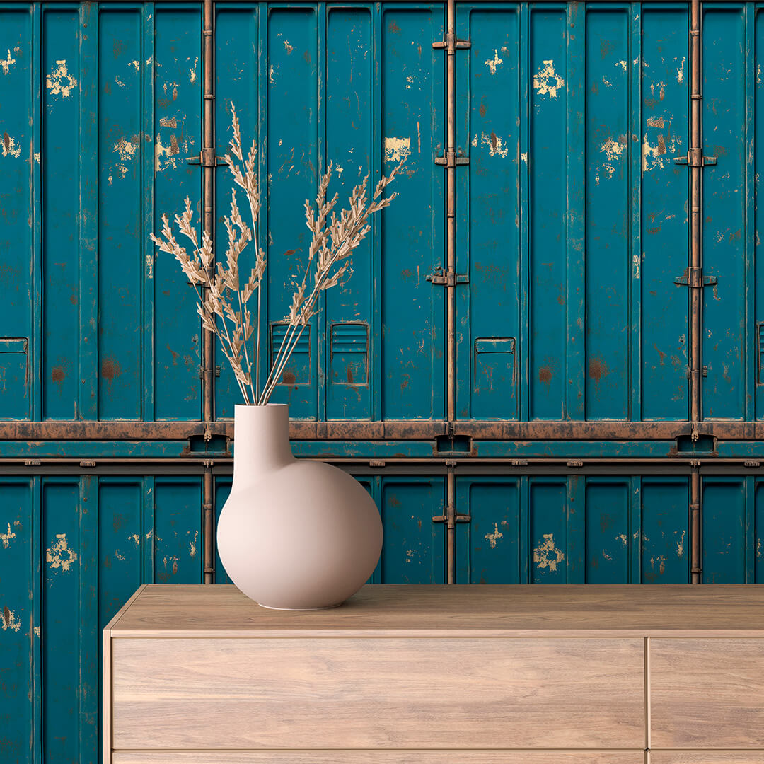 Teal Rust Metall