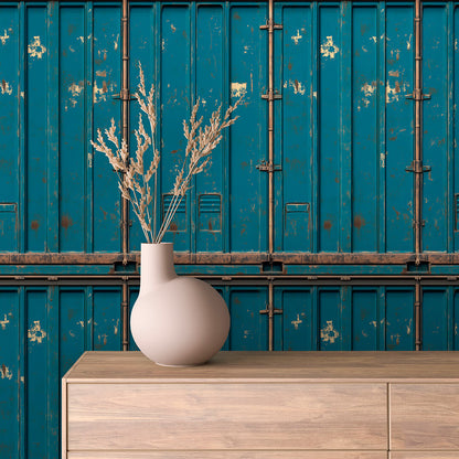 Teal Rust Metall