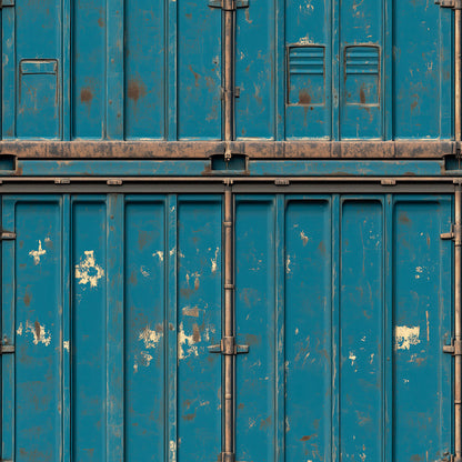 Teal Rust Metall