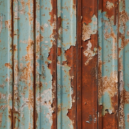 Peeling Rust Metall
