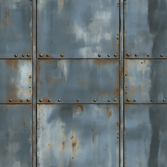 Industrial Blue Steel Metall