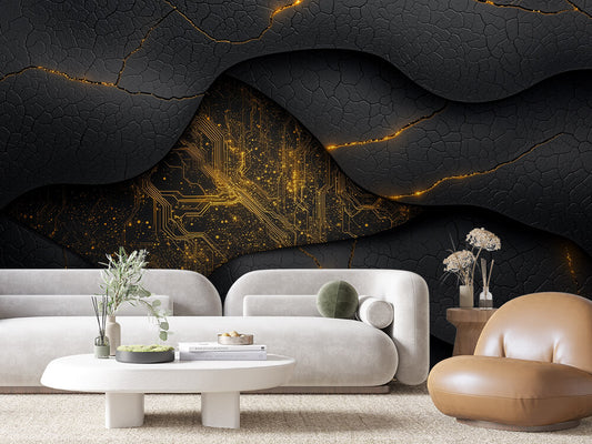 Golden Circuit Render