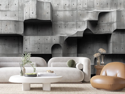 Brutalist Flow Render