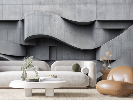 Brutalist Wave Render