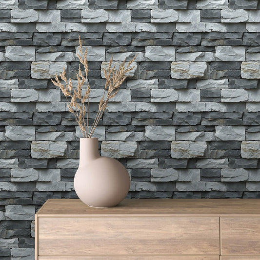 Mixed Stone Look