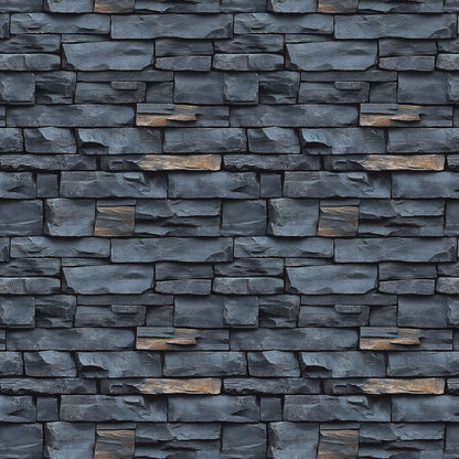 Schieferwand Dunkelgrau