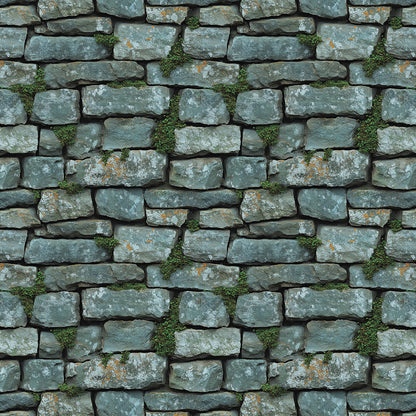 Vintage Moos Mauer Stone