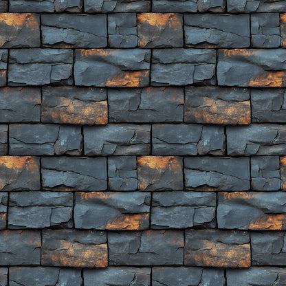 Moderne Naturstein-Tapete im Blockmauer-Stil  Selbstklebend & PVC-frei für stilvolle Raumgestaltung  Hochwertige PCC FoliaConcept Qualität – geradlinig & robust