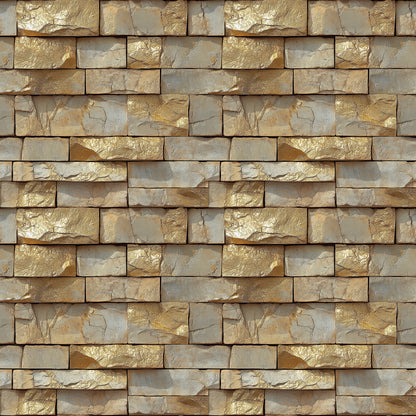  Tapete mit 3D-Sandstein-Optik  Warme Naturfarben für mediterranes Wohnambiente  Ideal für Wohnzimmer, Essbereich & Wintergarten – by PCC FoliaConcept