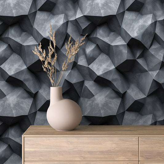 Lieferzeit 2-4 Tage  Mineralisch-abstrakter 3D-Look  Beton-Grau mit strukturierter Tiefe  Selbstklebend & PVC-frei – by PCC FoliaConcept