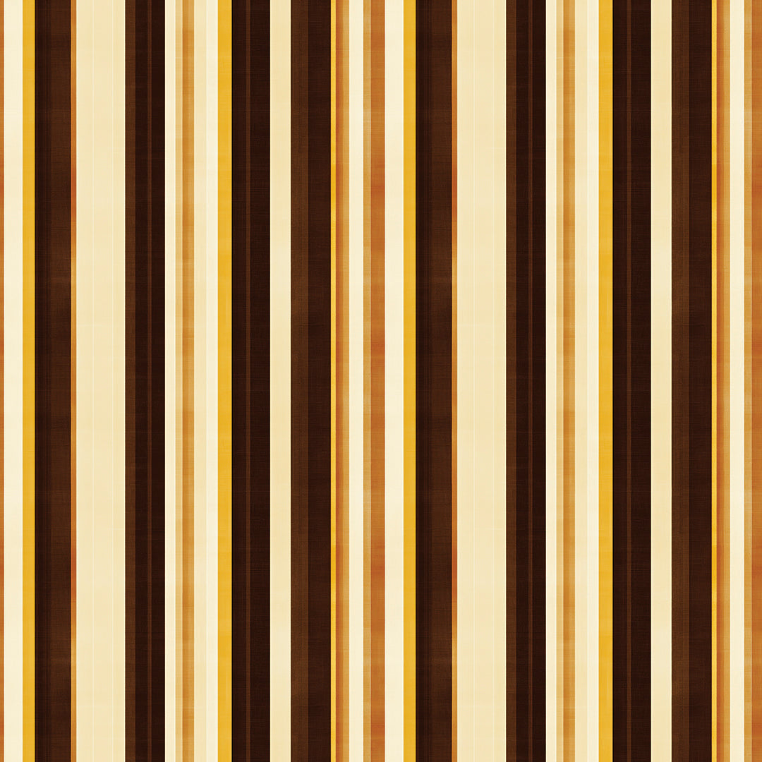 Lieferzeit 2–4 Tage  Vertikale Streifen in Beige, Karamell & Braun  Warm & einladend  Selbstklebend & PVC-frei – by PCC FoliaConcept