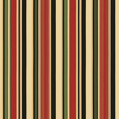 Lieferzeit 2–4 Tage  Bunte Retro-Streifen in Creme, Rot & Grün  Fröhlich & lebendig  Selbstklebend & PVC-frei – by PCC FoliaConcept