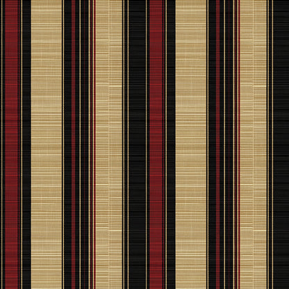 Lieferzeit 2–4 Tage  Streifen in Gold, Schwarz & Bordeaux  Elegant & grafisch  Selbstklebend & PVC-frei – by PCC FoliaConcept