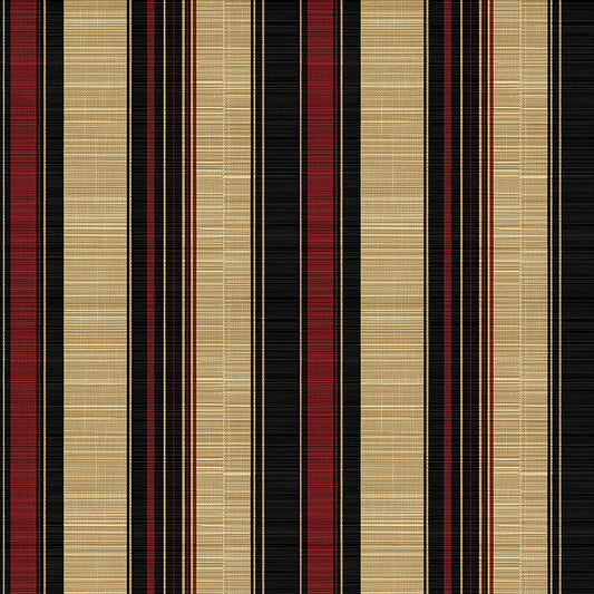 Lieferzeit 2–4 Tage  Streifen in Gold, Schwarz & Bordeaux  Elegant & grafisch  Selbstklebend & PVC-frei – by PCC FoliaConcept