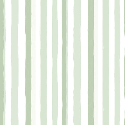 Lieferzeit 2–4 Tage  Vertikale Streifen in Salbei & Weiß  Frisch & modern  Selbstklebend & PVC-frei – by PCC FoliaConcept