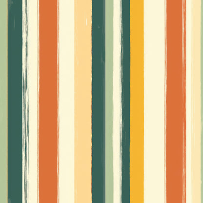 Lieferzeit 2-4 Tage  Bunte Retro-Streifen  70s-Vibe in kräftigen Farben  Selbstklebend & PVC-frei – by PCC FoliaConcept