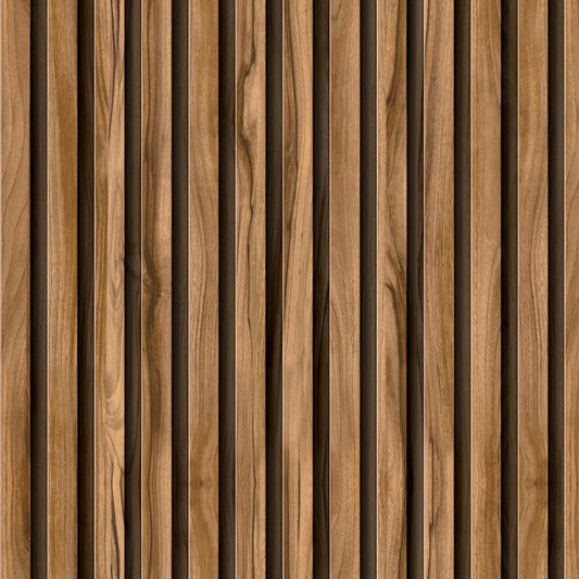 Abwischbar, selbstklebend & warmes Walnuss-Design für moderne Räume  PVC-freie Tapete  schneller Versand ▪️ Aufkleben & wohlfühlen  Made in Germany PCC FoliaConcept