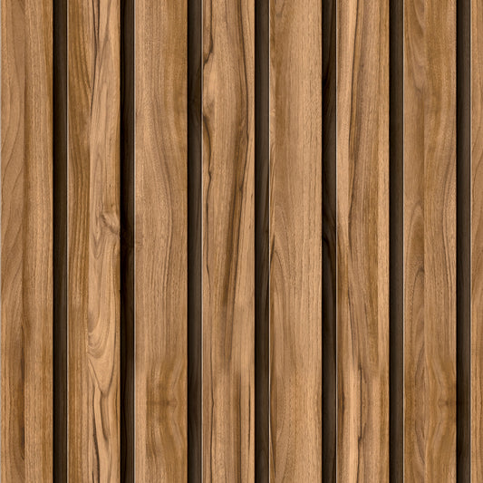 Abwischbar, selbstklebend & warmes Walnuss-Design für moderne Räume  PVC-freie Tapete  schneller Versand ▪️ Aufkleben & wohlfühlen  Made in Germany PCC FoliaConcept