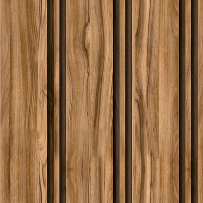 Abwischbar, selbstklebend & warmes Walnuss-Design für moderne Räume  PVC-freie Tapete  schneller Versand ▪️ Aufkleben & wohlfühlen  Made in Germany PCC FoliaConcept