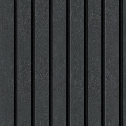 Eleganter Schwarzton in Eichenoptik  Selbstklebend & abwischbar  PVC-freie Tapete ▪️ Für moderne Akzente & klare Statements ▪️ Made in Germany  FoliaConcept