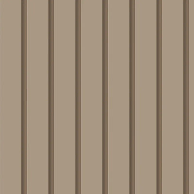 Wood-look acoustic wall panels, sand – striped design