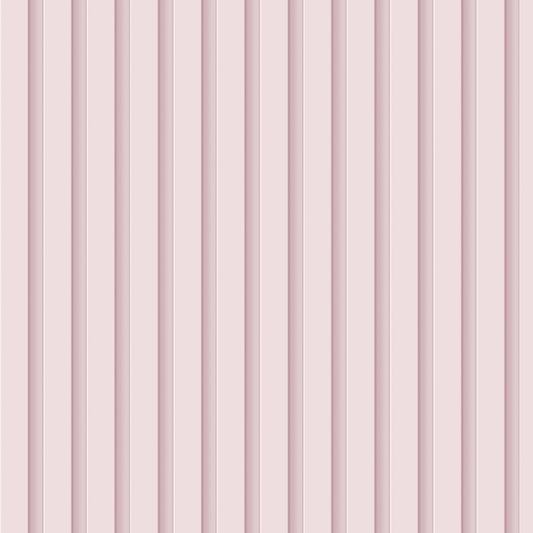 Zartes Rosé mit moderner Lattenstruktur Selbstklebend & abwischbar PVC-freie Tapete ▪️ Freundlich, stilvoll & pflegeleicht Made in Germany ▪️ FoliaConcept