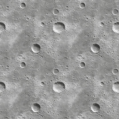 3D-Tapete mit Mondkrater-Oberfläche  Space-Look in stilvollem Grau  Selbstklebend & PVC-frei – made by PCC FoliaConcept!